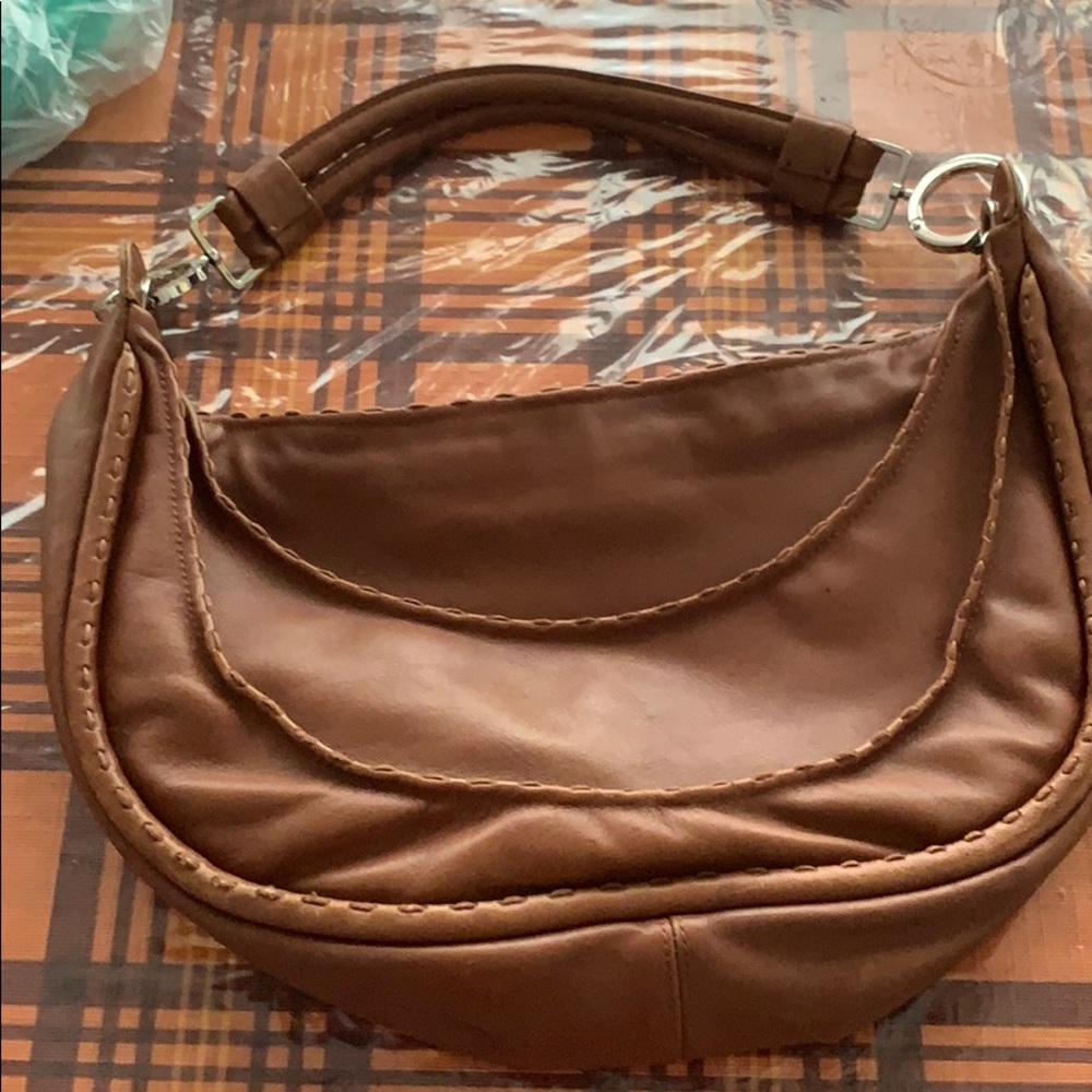 DESMO MADE ITALY LEATHER HANDBAG
